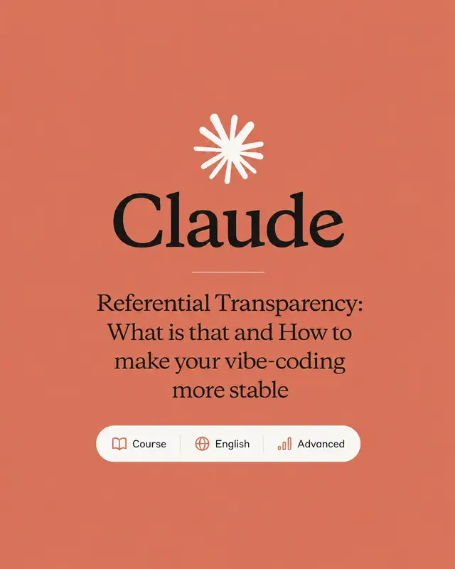 Referential Transparency: Make your vibe-coding great again!