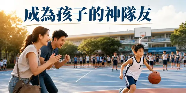 【免費公益講座】成為孩子的神隊友